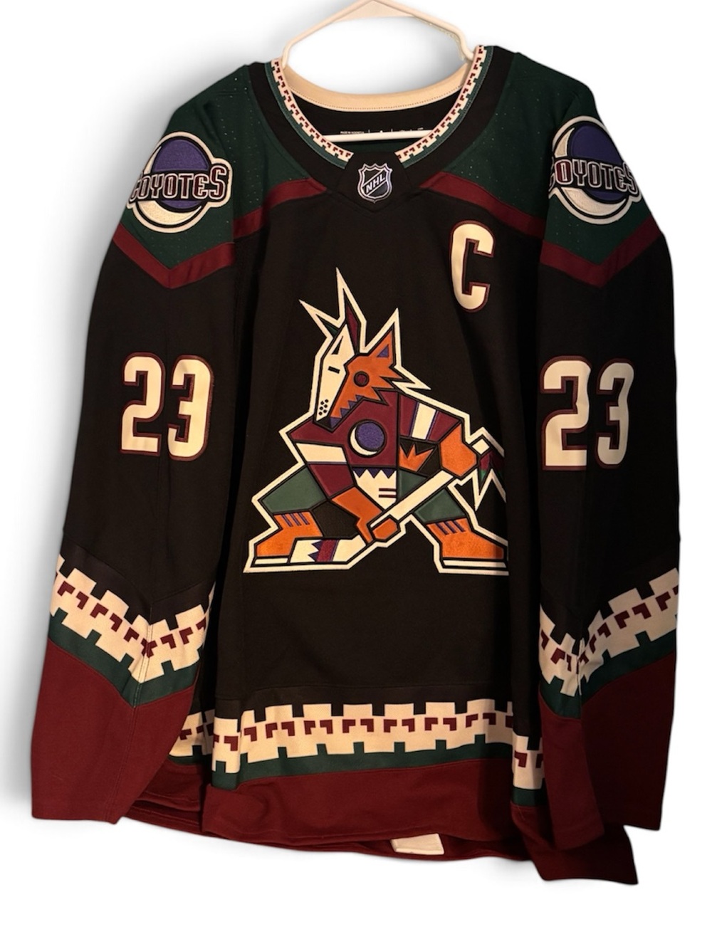 Adidas Men’s Authentic NHL Coyotes Ekman-Larsson Jersey